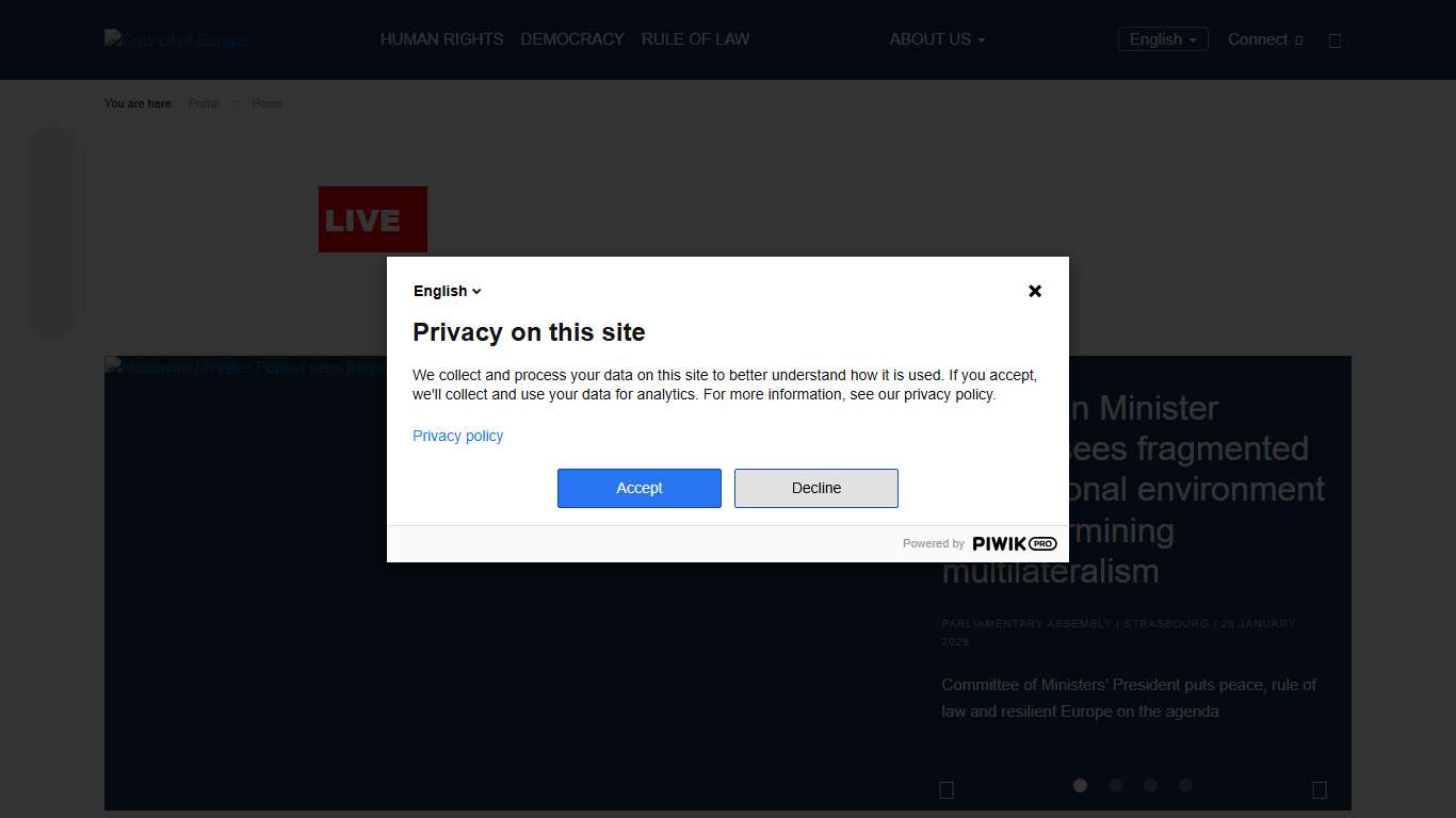 The Council of Europe: guardian of Human Rights, Democracy and the Rule of Law for 700 million citizens - Portal